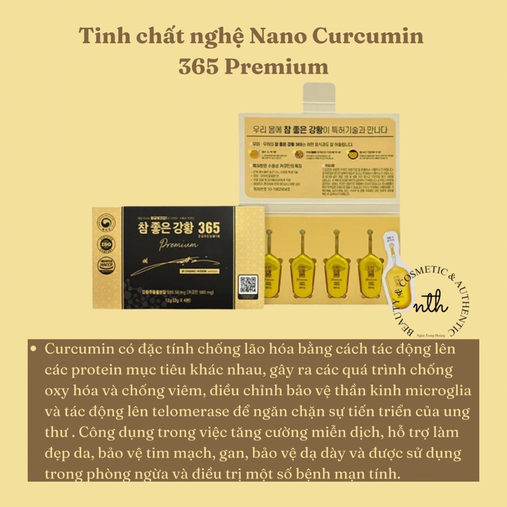 Nghệ nano curcumin 365