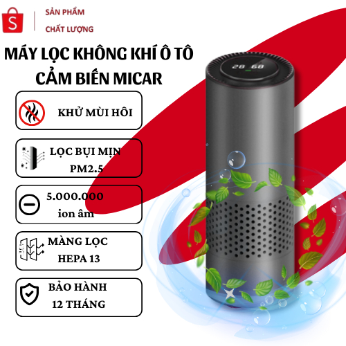 Máy Lọc Không Khí Ô Tô Xiaomi MICAR