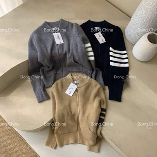  Áo bomber len T.B kéo khoá QCCC 