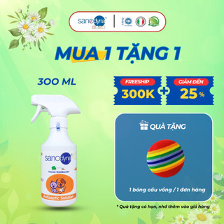  Xịt khử mùi nước tiểu khử khuẩn phòng khử mùi chậu cát chó mèo SANODYNA PET giúp khử mùi hôi khai tận gốc 300ml 