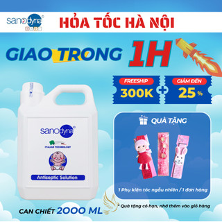   HỎA TỐC 1H  Dung dịch diệt khuẩn khử mùi an toàn cho làn da nhạy cảm Sanodyna Baby công nghệ Italia 