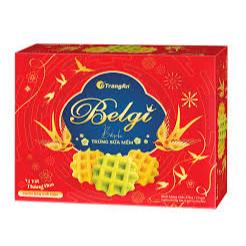 Bánh Belgi Trứng Sữa Tràng An Hộp 306Gam