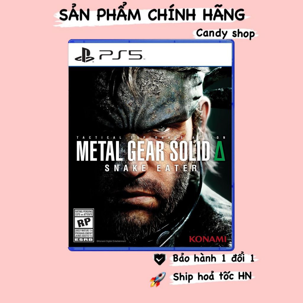 Đĩa Game Metal Gear Solid Delta: Snake Eater PS5