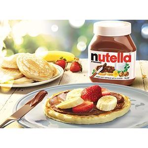 Hạt Phỉ Phết Cacao Nutella 350gr/ Sốt Socola Nutella/ Sốt Hạt Dẻ Nutella/ Sốt Socola Đậm Đặc Nutella