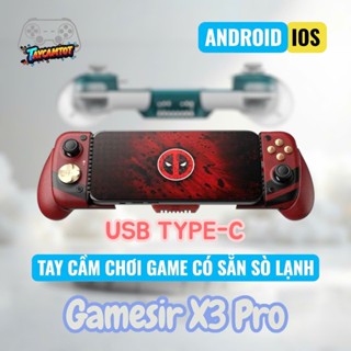 Gamesir X3 Pro - Tay cầm chơi game telescopic usb type-C cao cấp cho Điện thoại ANDROID VÀ IOS 