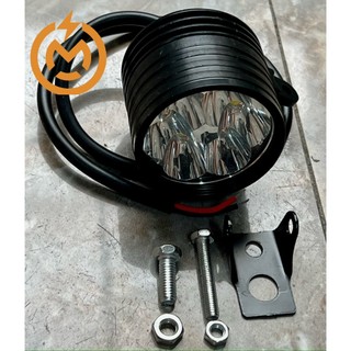 Đèn trợ sáng L4 (28W), L6 (36W) siêu sáng dùng điện áp từ 9V-90V, nhiệt độ màu 7500K, thích hợp cho cả xe máy và xe điện