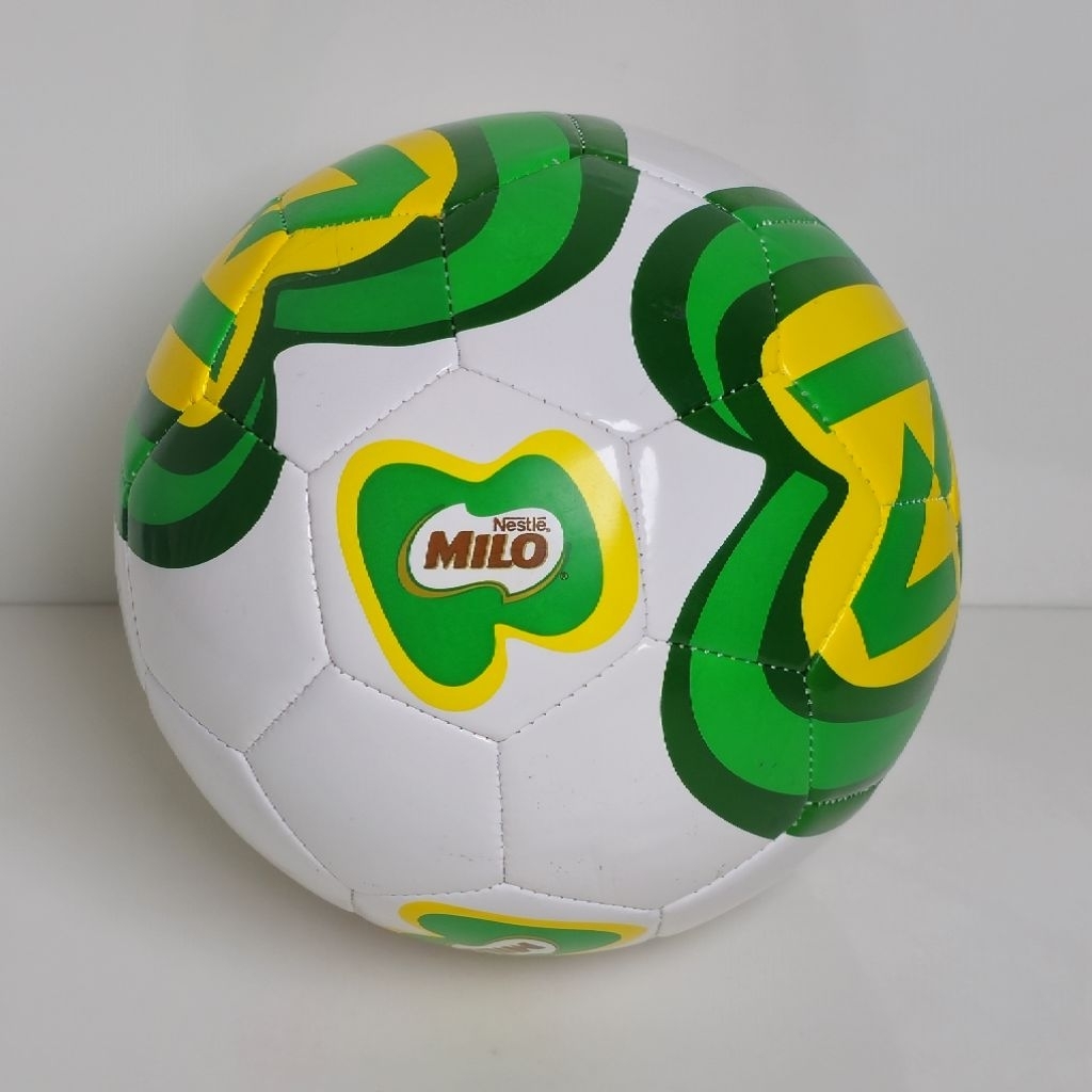 (Tăng kèm kim bơm) Trái banh da Milo 22cm (banh số 4)