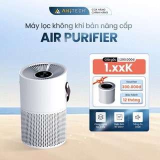 Máy lọc không khí POZO 15m2 | Đèn báo không khí | Khử khuẩn UVA + UVC | Bộ lọc HEPA 4 lớp (Bảo Hành 12 tháng)