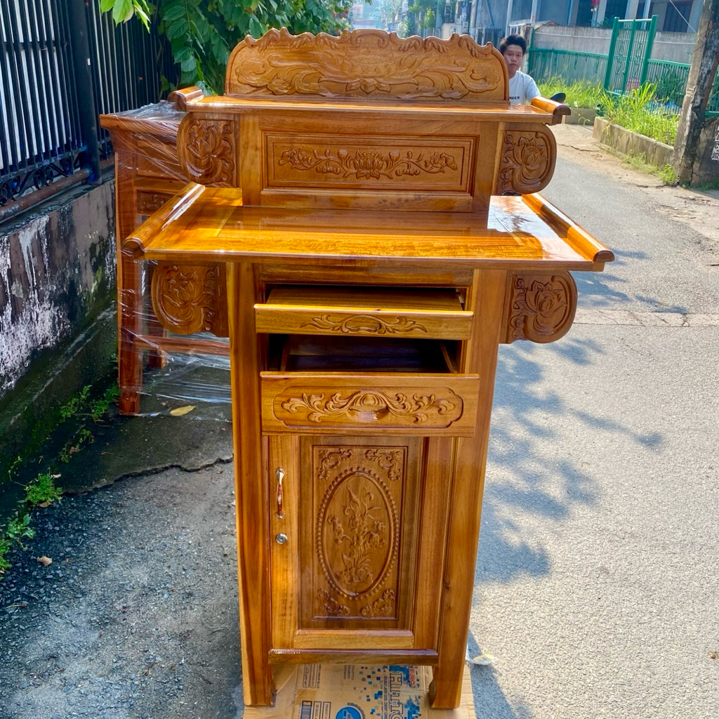 [TỦ THỜ GIA TIÊN NHỎ ĐẸP] Tủ thờ gia tiên bàn thờ gia tiên thờ Phật mini gọn đẹp giá rẻ tận xưởng đủ