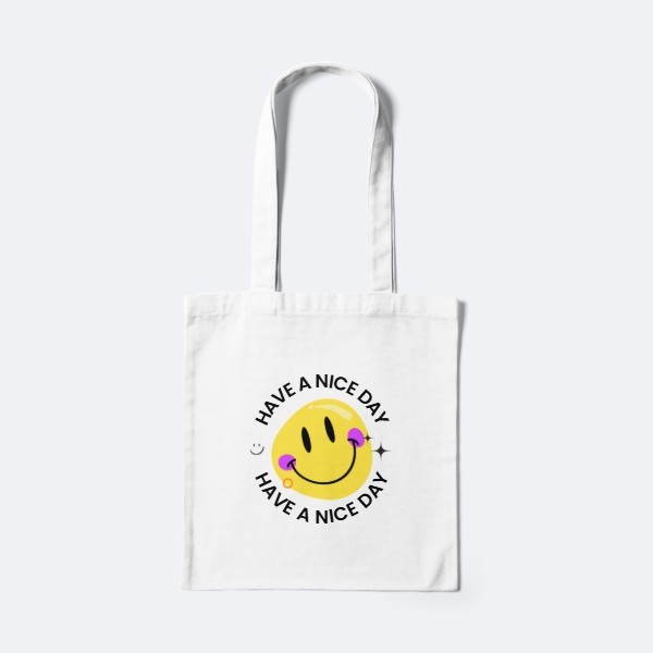 Túi Canvas, Túi Vải, Túi ToTe Dài 38cm x Rộng 33cm In Hình Bộ Sưu Tập Ngộ Nghĩnh Chất Liệu Cotton