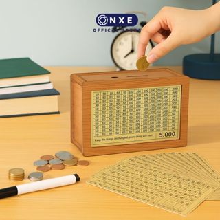 Hộp tiết kiệm tiền giúp theo dõi chi tiêu và quản lý tài chính cá nhân đạt mục tiêu tài chính