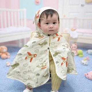 Áo Choàng Vải Xô Muslin 2 Lớp Cao Cấp (Kèm Lớp Lót Habutai) Siêu Mềm Mịn Cho Bé Yêu Từ 0 - 5 Tuổi Liena'S Closet