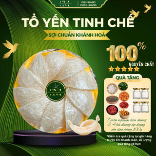  Tổ Yến Tinh Chế Sợi Chuẩn Khánh Hoà  Tặng Đồ Chưng  - SM Nest 