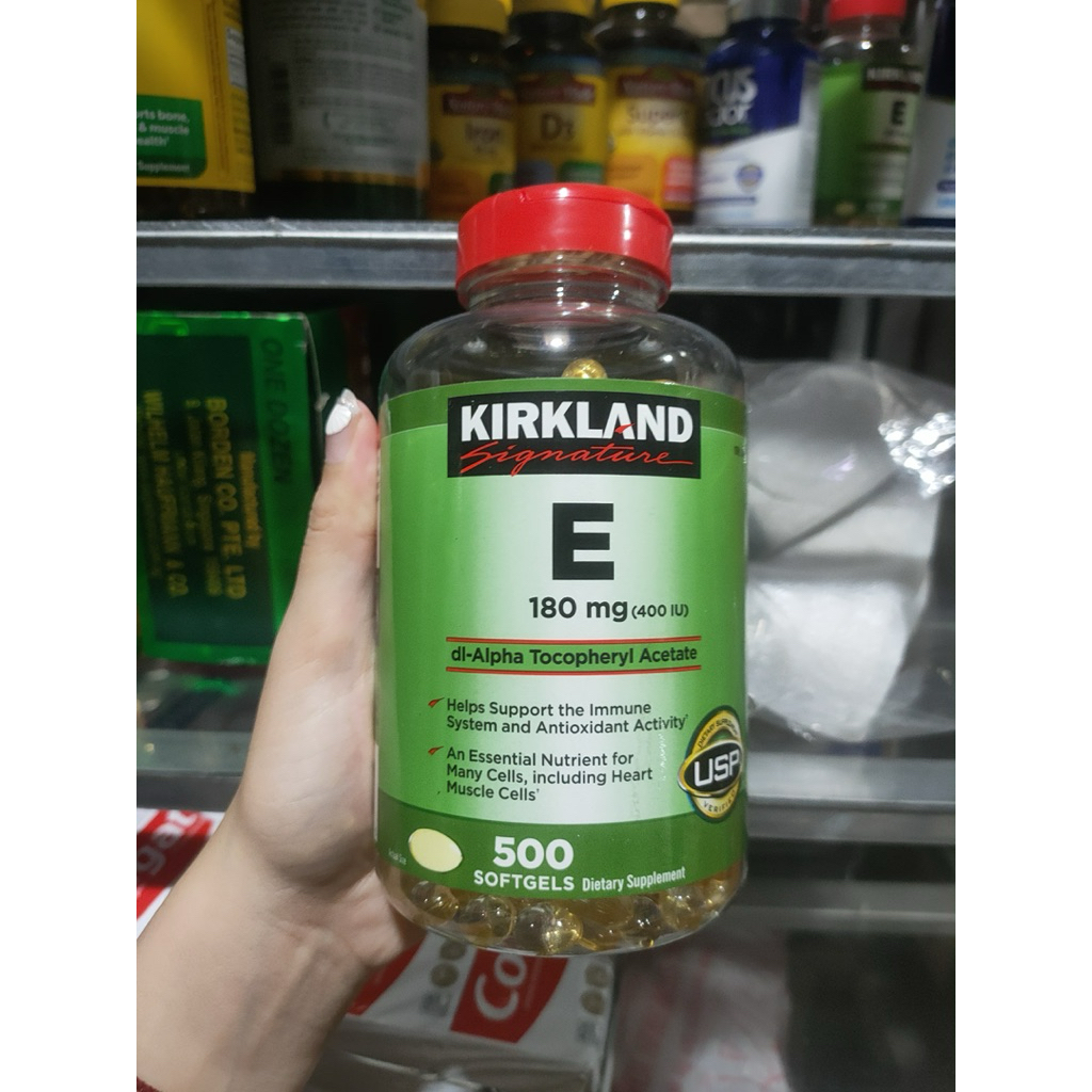 Vitamin E Kirkland Sigmature 500v Mỹ