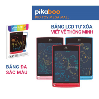 Bảng vẽ điện tử tự xóa thông minh LCD Pikaboo, bảng vẽ đa sắc màu bé thỏa sức sáng tạo theo sở thích