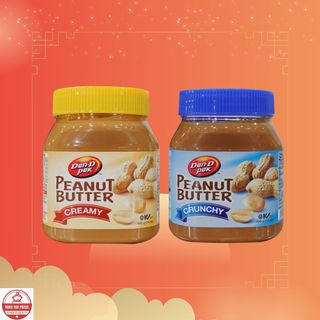 Bơ đậu phộng 400g dan d pak | peanut butter mỹ | mịn & giòn | hsd 24 tháng
