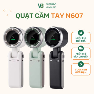  Quạt Mini Cầm Tay Mới DIDOOGLT Quạt Bỏ Túi Nhỏ Cho Ngoài Trời Gấp Gọn 100 Cấp Độ Làm Mát Nhiều Giờ 