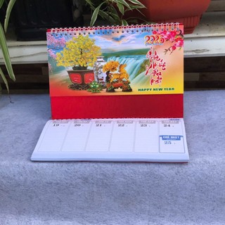 Lịch 2026 , lịch để bàn  2026  khổ 16*24cm và 24*16cm (vpp Tritin)