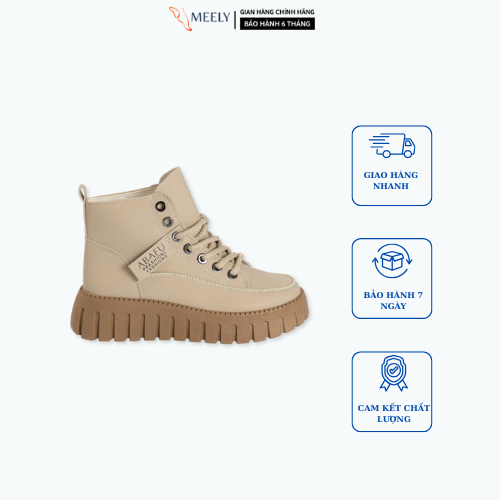 Giày Boots Nữ Đế Cao Bốt Nữ MEELY Phiên Bản Hàn Quốc Trẻ Trung Năng Động - ZY12