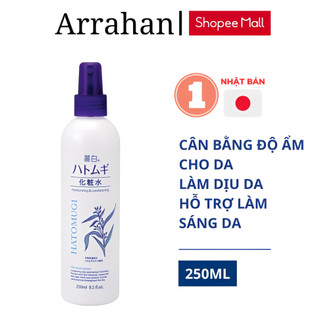 Xịt Khoáng Dưỡng Ẩm, Cấp Nước, Hỗ Trợ Làm Sáng Da Reihaku Hatomugi 250ml