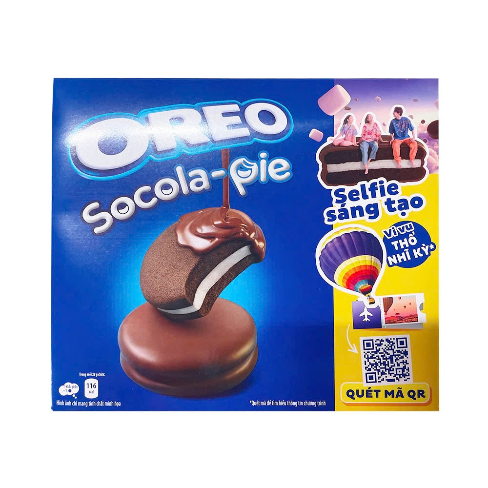 Bánh Oreo Socola Pie 336g