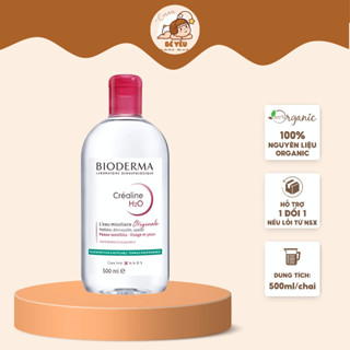  Nước Tẩy Trang Bioderma Créaline H2O Làm Sạch Sâu Tẩy Trang Mắt Môi Cho Da Nhạy Cảm 500ml 