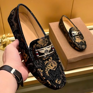 Moca Nam Cao Cấp -Giày Hoa Tiết Nam - CHẤT - LẠ - ĐỘC - Bản Nâng Cấp Mới Nhất MC-2031