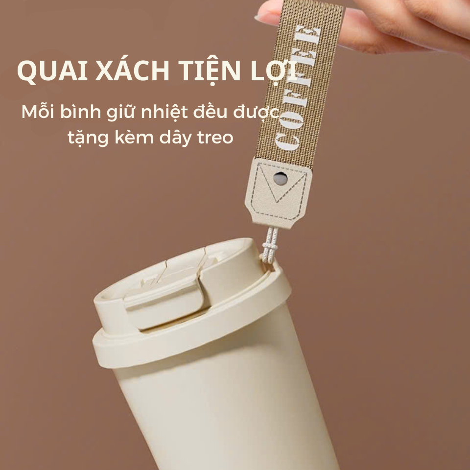 Bình giữ nhiệt có ống hút, cốc giữ nhiệt inox 316 cao cấp giữ nhiệt nóng lạnh 6-12H, dung tích 500ml mang đi học, đi làm | BigBuy360 - bigbuy360.vn