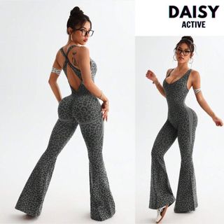 DAISY ACTIVE Bộ đồ tập Gym nữ liền thân Chất vải co giãn 4 chiều,thấm hút mồ hôi nhanh,thoáng khí,không xù lông