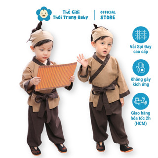 Trang Phục Chú Cuội Cho Bé Trai & Bé Gái Hóa Trang Trung Thu 2025, Bé <33Kg Mặc Chụp Hình Siêu Đáng Yêu Dễ Thương BCT03
