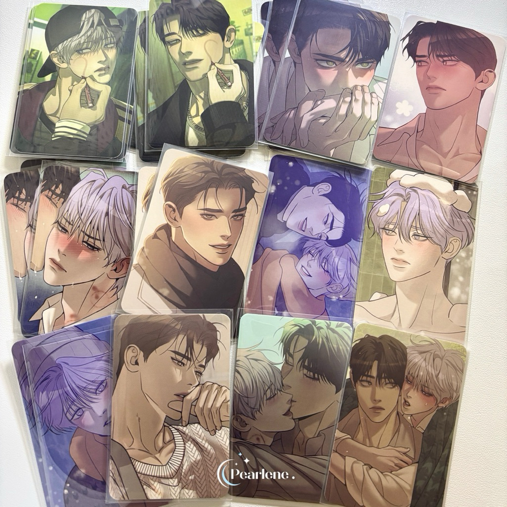 (SẴN - CARD OFF) Card lẻ Pearl Boy ver 2 manhwa bl (đọc thêm phần mô tả)