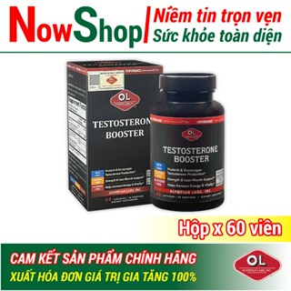Testosterone Booster Olympian Labs hộp 60 viên giúp nam giới khỏe mạnh dẻo dai cải thiện phong độ
