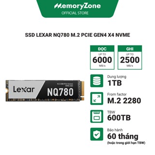 Ổ cứng SSD Lexar NQ780 1TB M.2 PCIe Gen4 x4 NVMe - Bảo hành 60 tháng