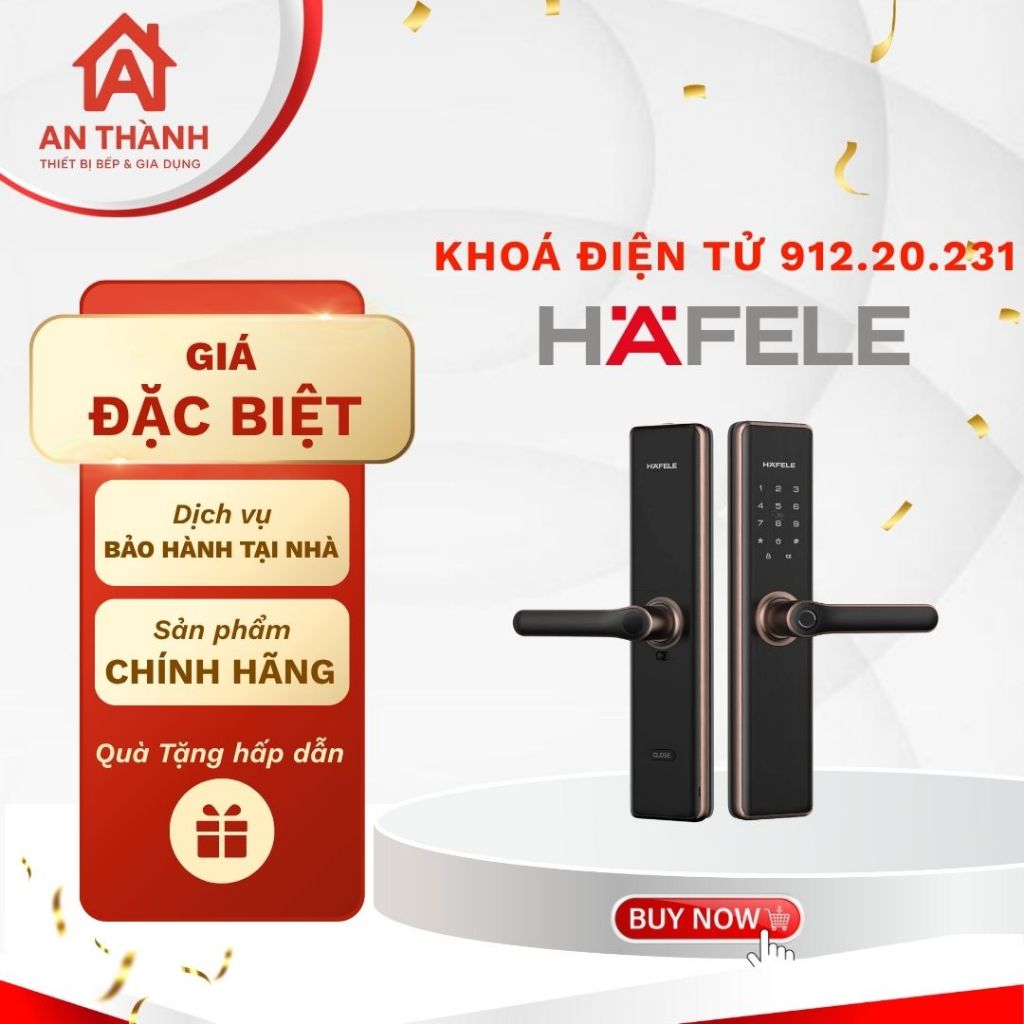 Khóa Điện Tử DL7600 Hafele 912.20.231-Chính hãng, cao cấp và an toàn