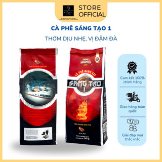 COMBO 2 Bịch Cà Phê Trung Nguyên Legend Sáng Tạo 1 – Gói 340gr – 100% Robusta, Đậm Đen, Vị Đắng Mạnh
