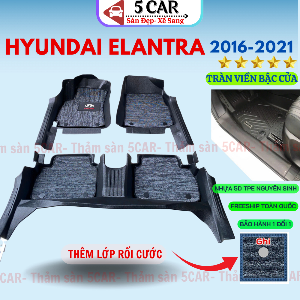 Thảm lót sàn nhựa đúc TPE 5D