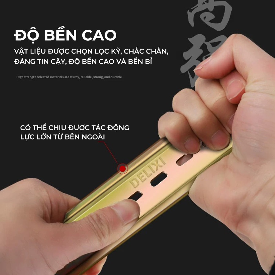 Thanh Ray Gắn CB Delixi, Aptomat Nhôm, Thanh Nhôm Cài Tủ Điện, Thanh Gài Át 10cm, 20cm, 30cm