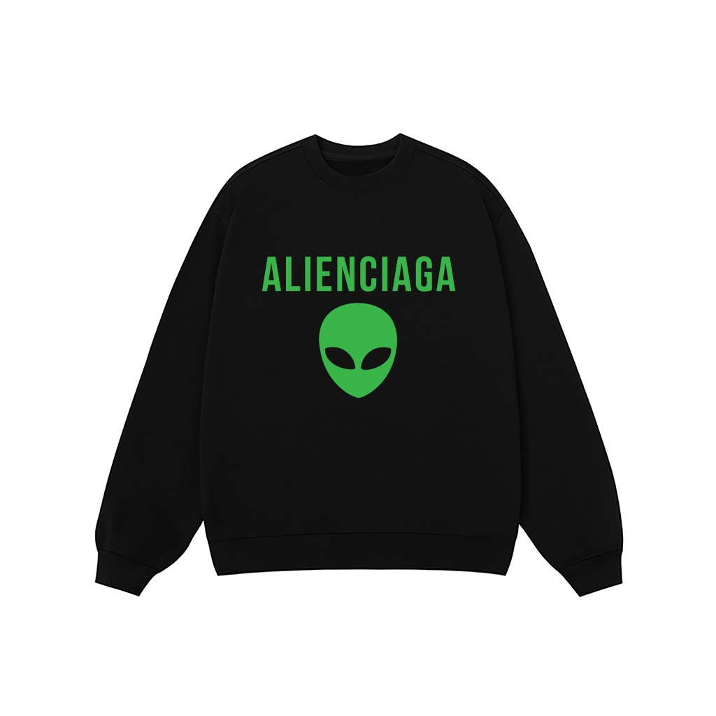 REDLABEL Áo Sweatshirt ALIENCIAGA, Áo Sweater Nam Nữ Form Rộng SWT1