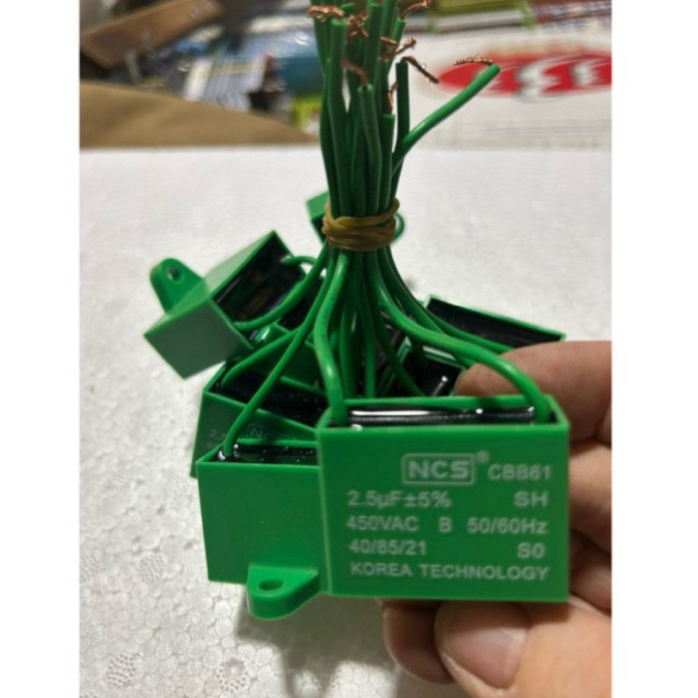 5 Tụ Quạt 2.5uf 400V