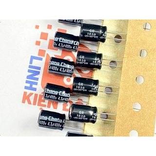 [Combo 10 chiếc] Tụ hóa 4.7uF 400V kích thước 8×11.5mm