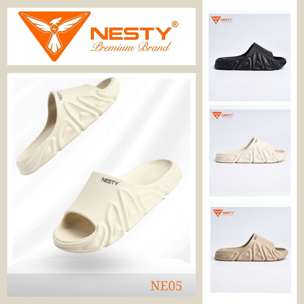 [<XẢ HÀNG TẾT>] Dép Bánh Mì Quai Ngang NESTY – Dép Đúc Nguyên Khối Thời Thượng Êm Chân