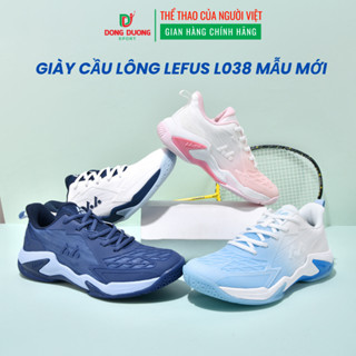 Giày Cầu Lông Lefus L038 Chính Hãng Nam Nữ Bền Đẹp, Bám Sân Tốt (Hỗ trợ đổi size) - Mẫu Mới