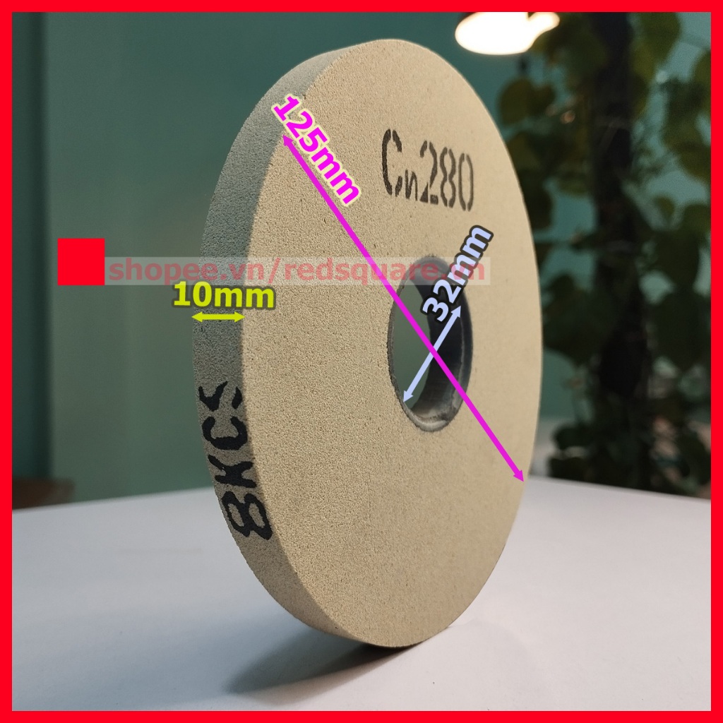 Đá mài tròn Hải Dương độ mịn cao đường kính 125mm