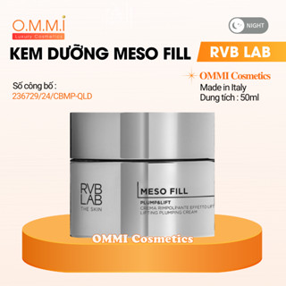 RVB LAB - Kem dưỡng Meso Fill, giúp nâng cơ, trẻ hóa, dưỡng trắng da (50ml) | OMMI Cosmetics