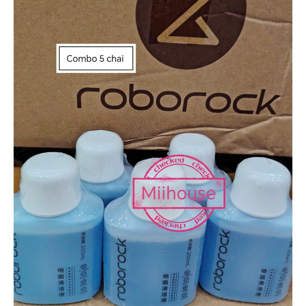 Nước lau sàn chuyên dụng cho Roborock Qrevo C Pro / Qrevo 5AE / Q revo / S8 maxv ultra / Q Revo Mast