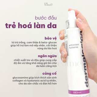 Toner chống ô nhiễm, lão hoá và tăng cường collagen Dermalogica Antioxidant Hydramist