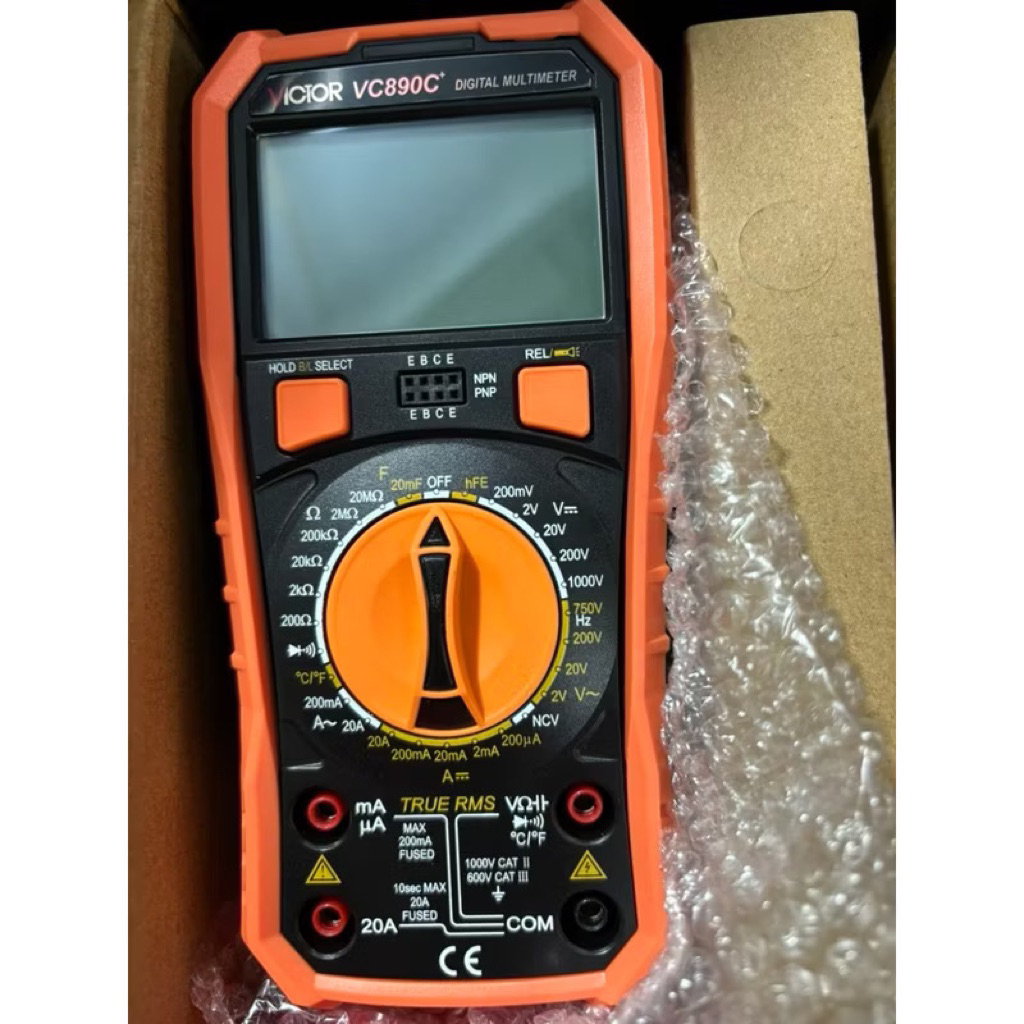Đồng hồ điện tử victor VC890C+