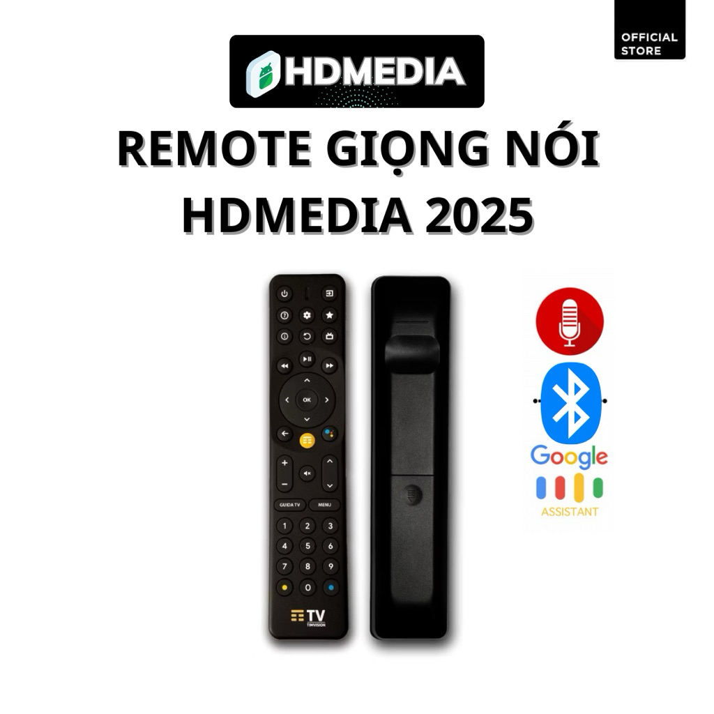 Điều Khiển Giọng Nói Bluetooth Hdmedia V2