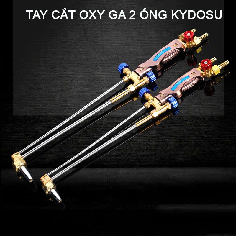 Tay cắt hơi oxy gas G01-30 - Đèn cắt hơi gió đá G01-30 hai gióng inox