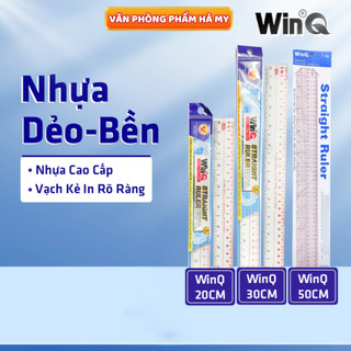 Thước Kẻ Dẻo WinQ, Thước Chất Lượng Cao Không Gãy, Độ Chính Xác Cao Không Tróc Chữ Số
